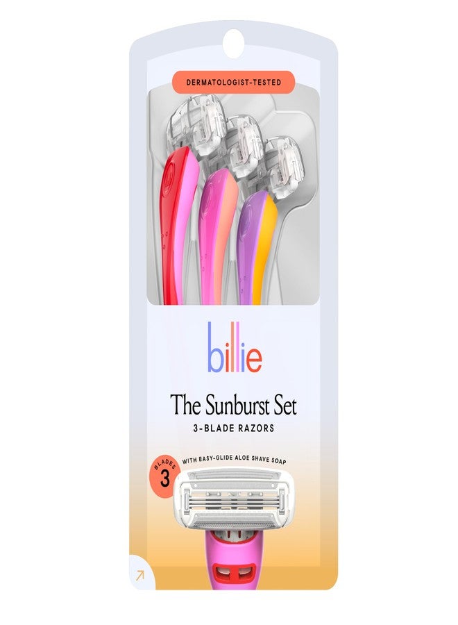 Billie Disposable Razors for Women - The Sunburst Set - Image 1